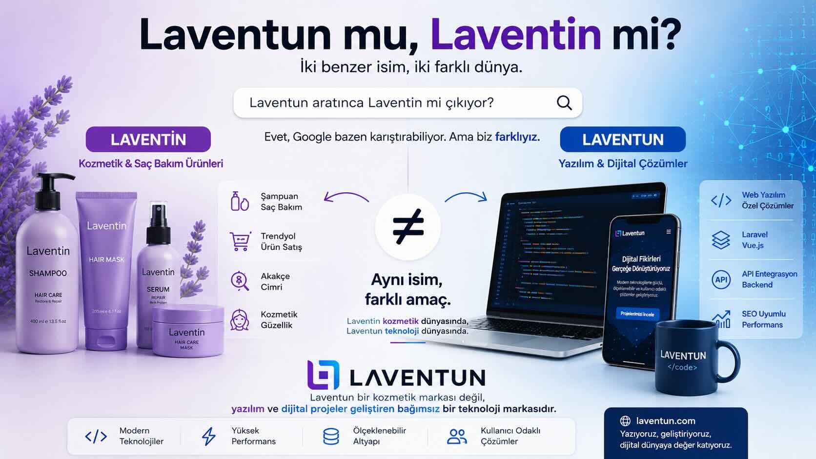 Laventun mu, Laventin mi? Google’daki Karışıklığın Arkasındaki Gerçek